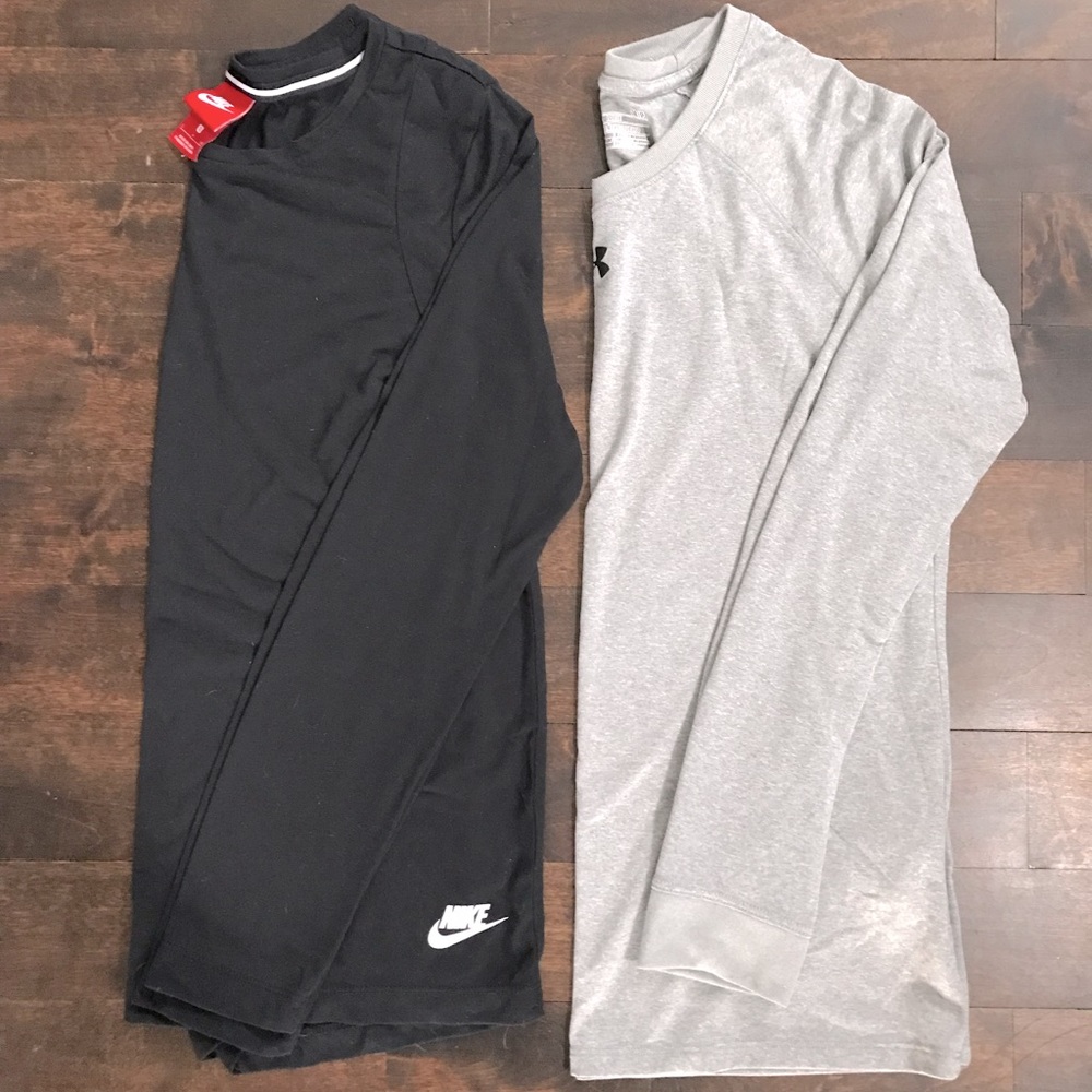 Nike + UA long sleeve S